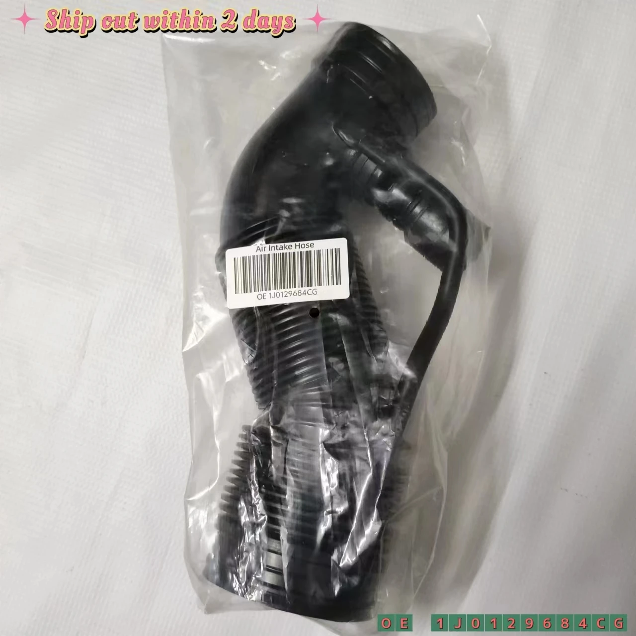 Air Intake Hose for VW Golf Mk4 Bora 1.6 Engine 1998-2005 Audi A3 OEM 1J0129684NT 1J0129684CG