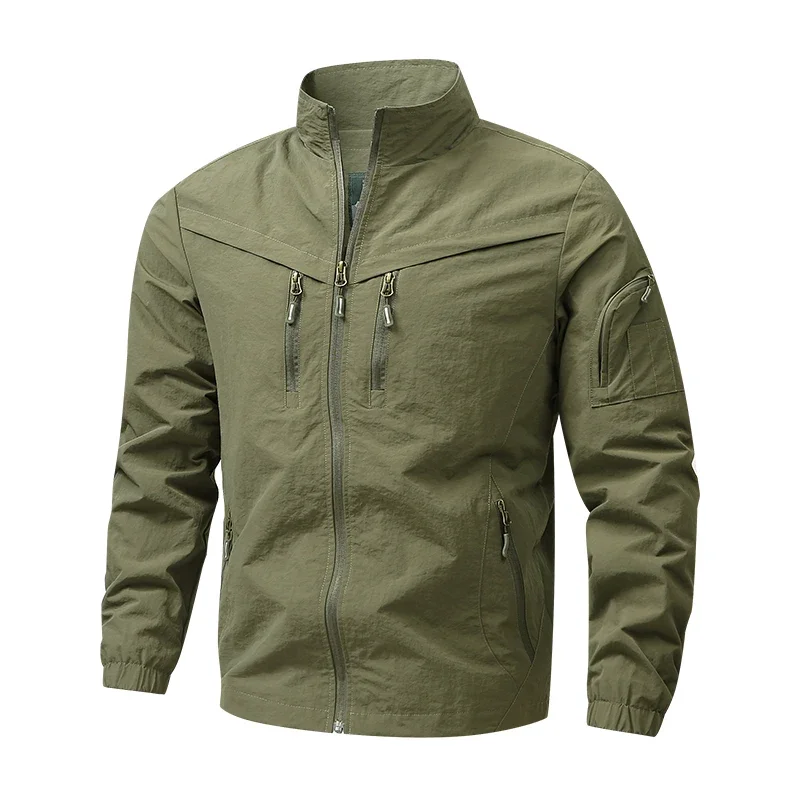 

Men's Baseball Jacket Flight Jacket Man Outwear Windproof Casual Jackets Coats Autumn Mens Fashion Outdoor Jackets Coats Male