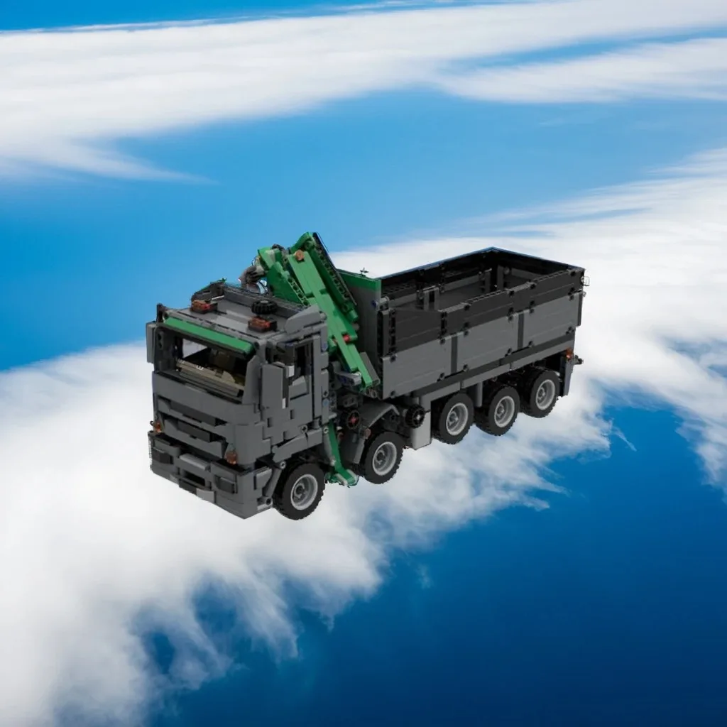 

1609 шт. MOC 42078 Альтернатива Ivecoes Stralis 10x4 Многоосный дизайн грузовика DIY Модель Строительные блоки Игрушки на день рождения Подарок