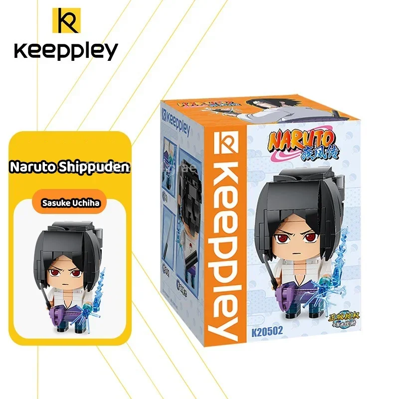 Keeppley Naruto Building Blocks Street Scene Anime Character Assembly Model Ornaments Educational Toys Collection Gift