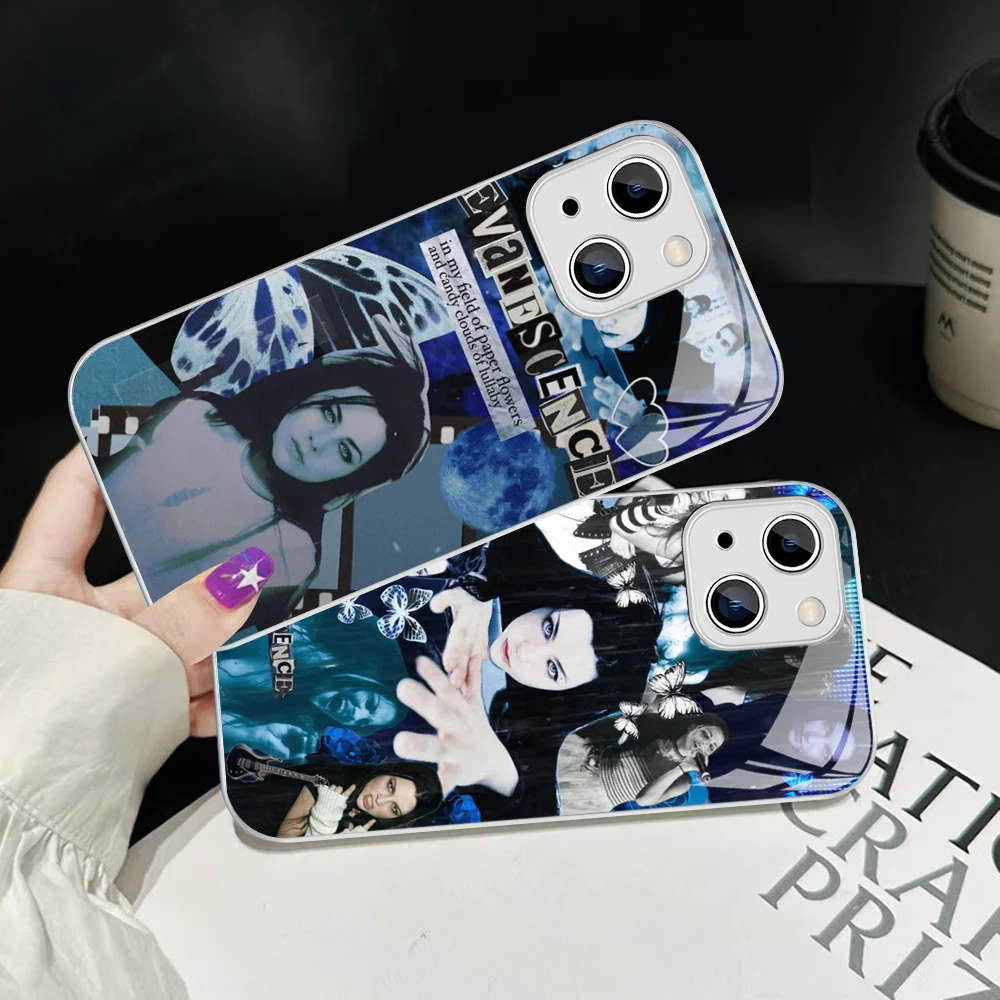 

Rock Music A-Amy L-Lee Phone Case For IPhone 14 13 12 Mini 11 Pro XS Max X XR 14 Plus Tempered Glass Cover