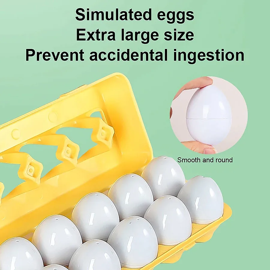 Eggs Screws 3D Puzzle Montessori Learning Education Math Toys Kids Shape Match Smart Game For Children Educational Easter Gifts