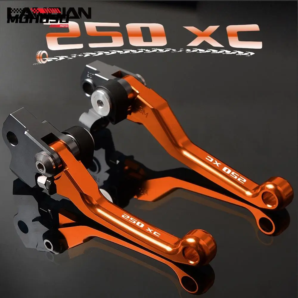 

250XC Brake Clutch Lever Dirt Pit Bike Brake Clutch Levers Grips For 250 XC 2006-2018 2010 2011 2014 2015 2016 2017 Accessories