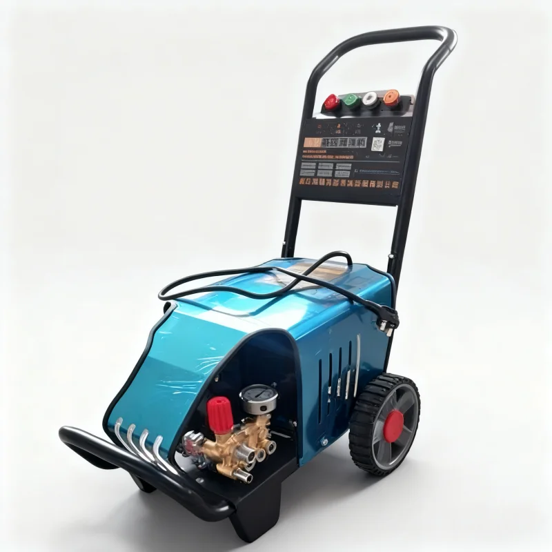 

200Bar Electric Professional Pressure Cleaner Stainless Steel 20m High-Flex Hose High Efficiency Includes Turbo Nozzle Brush