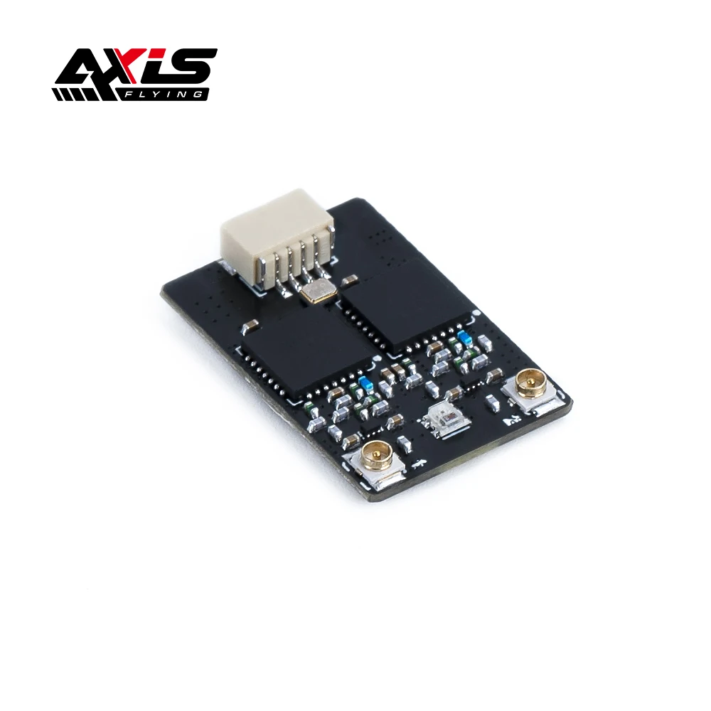 Axisflying ES900 DUAL RX ELRS ตัวรับสัญญาณความหลากหลาย 915MHz / 868MHz TCXO ในตัวสําหรับเครื่องบิน RC FPV Long Range Drones ชิ้นส่วน DIY