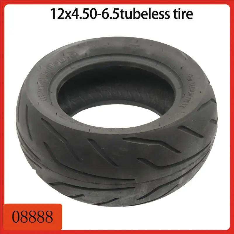 

Set of 2 New 12x4.50-6.5 Tubeless Tires for Electric Scooters Mini Bikes and ATV Parts