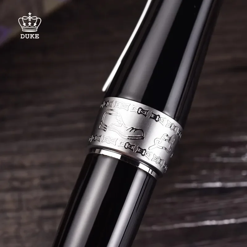 Duke Chaplin قلم تذكاري إيريديوم صندوق هدايا للرجال هدية راقية ريترو