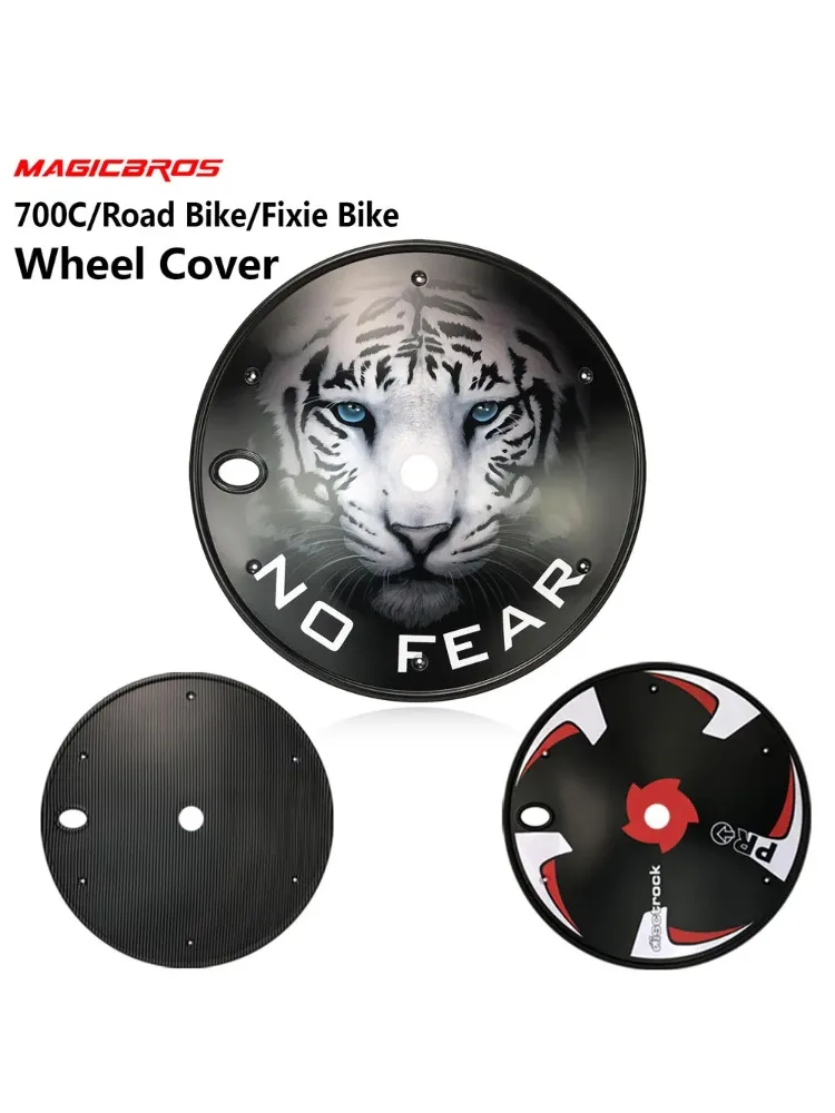 AliExpress MAGICBROS 700C Single Speed Fixie Bicycle Wheel Cover Unisex Road Bike 40MM 50MM 60MM 90MM Fixed Gear Bike Closed Wheel Cover