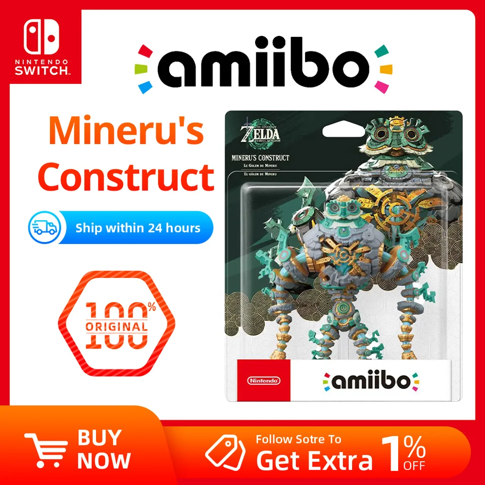 100% Original Nintendo Switch Console Amiibo - The Legend of Zelda