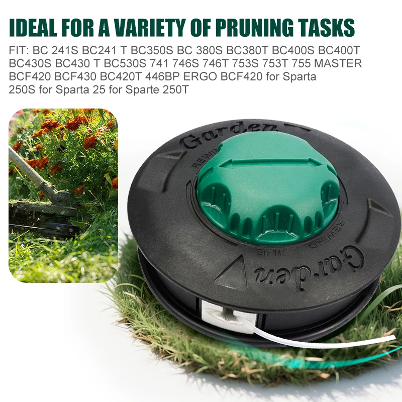 CMCP Universal Bump for BC380T BC400S BC400T BC430S BC241S Feed Line Trimmer Head Aluminum Strimmer Grass Brush Cutter Parts