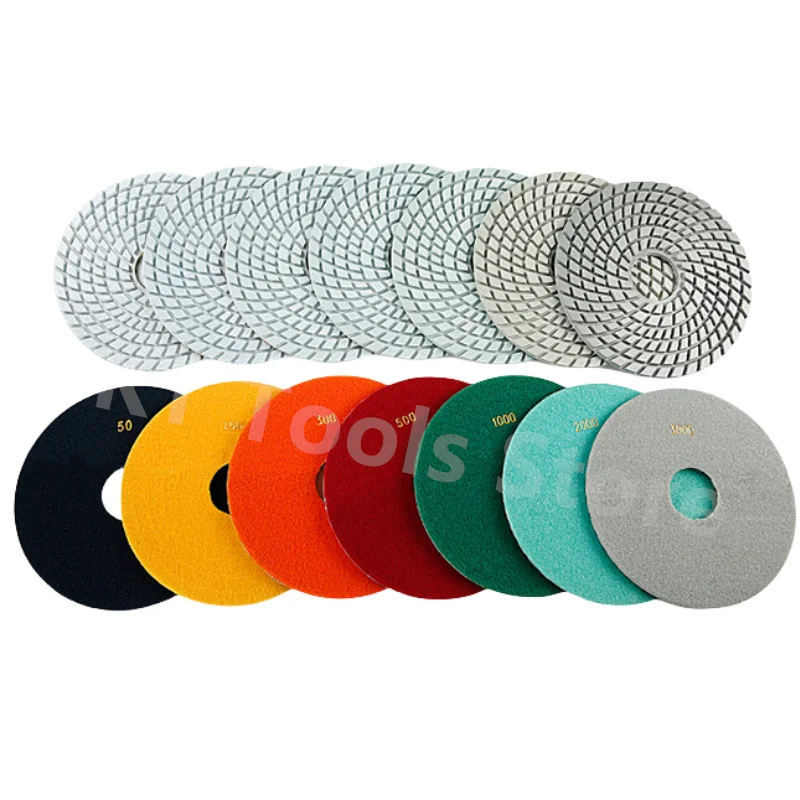 1PC 10Inch 250MM Wet Diamond Polishing Pads For Concrete Granite Stone Polisher Gloss Pad Sanding Disc Durable Efficient