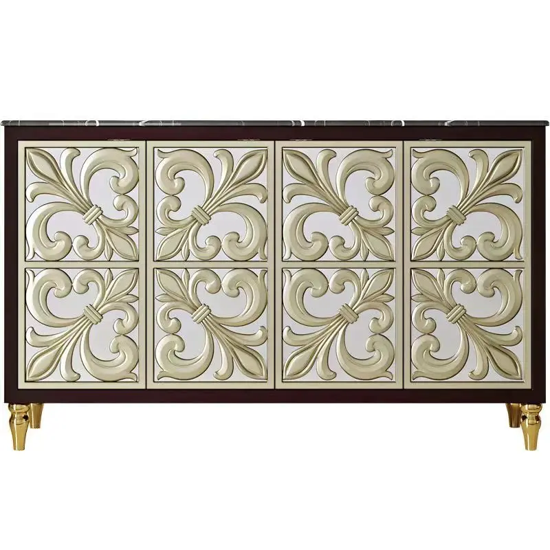 

Light luxury door-to-door shoe cabinet entrance partition cabinet living room Italian marble dining side cabinet storage decorat