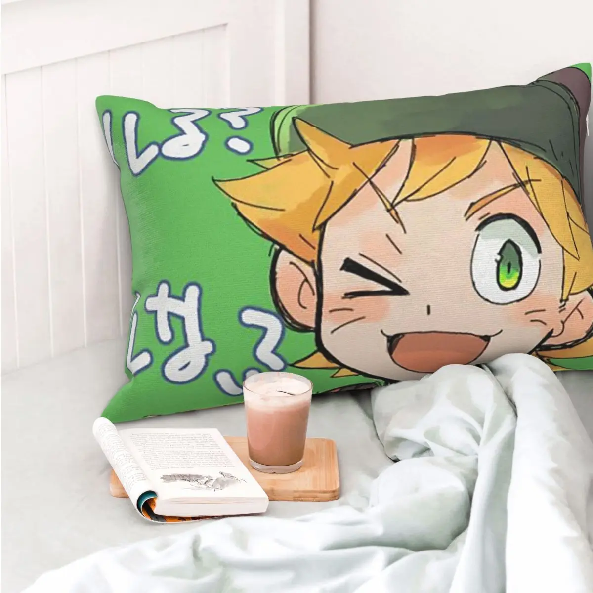 Anime Digimon Matt Rectangle Pillowcase Cushion Cover Decor Bedroom Bed Home Comfort Throw Pillow