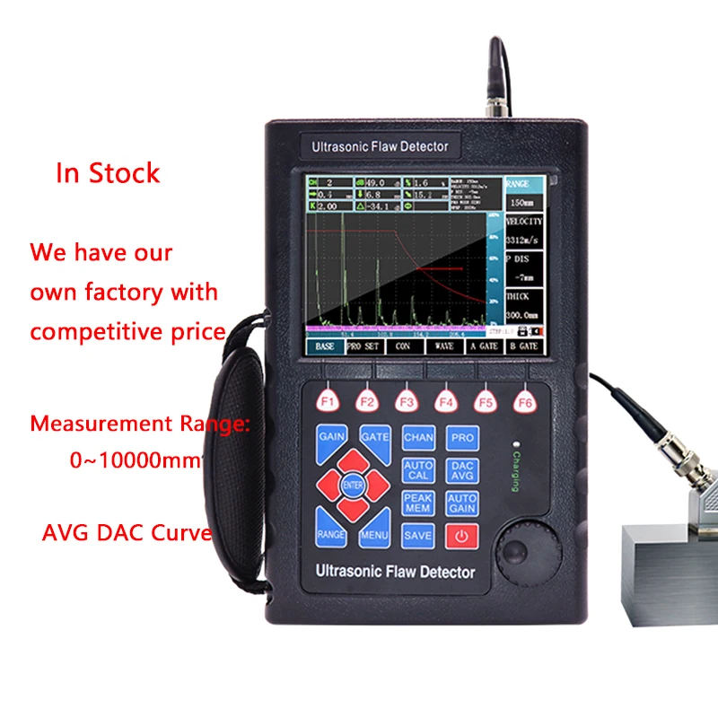High Precision 910 Ultrasonic and X-Ray Flaw Detector for Material Inspection Defect Testing