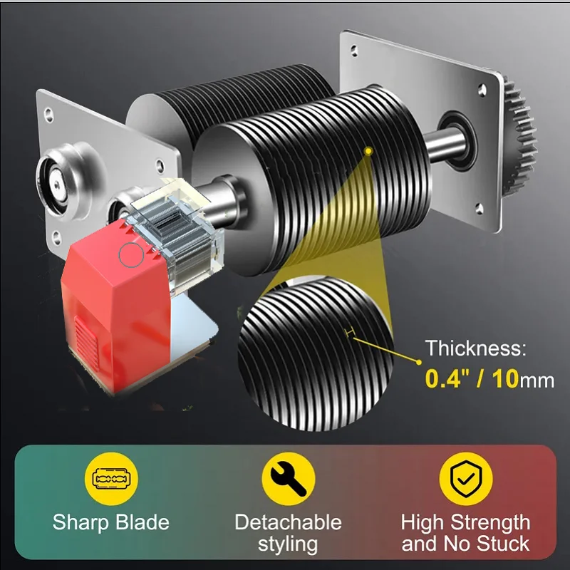 

Commercial Meat Cutting Machine Electric Fish Beef Pork Meat Cutter Desktop Meat Slicer Dicing Machine