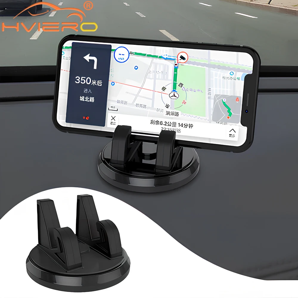 

Car Phone Holder Stands Rotatable Support Anti Slip Mobile 360° Degree Mount Dashboard GPS Navigation Universal Auto Accessories