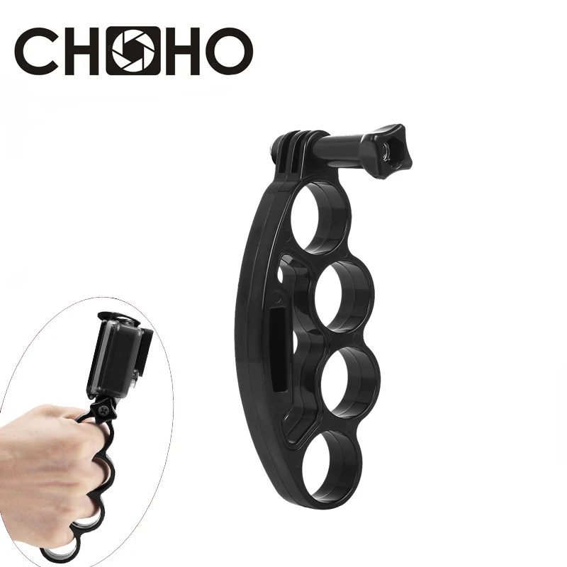 Untuk Aksesori Gopro tongkat Selfie otomatis cincin pegangan jari genggam + sekrup panjang jempol untuk Gopro Hero 13 12 DJI OSMO Action 5pro