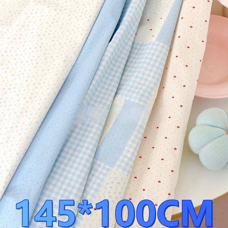 

Ткань из хлопка с красным принтом в горошек, легкая, дышащая, летняя, классическая, винтажная, повседневная, удобная, мягкая, приятная для кожи, однотонная, тонкая