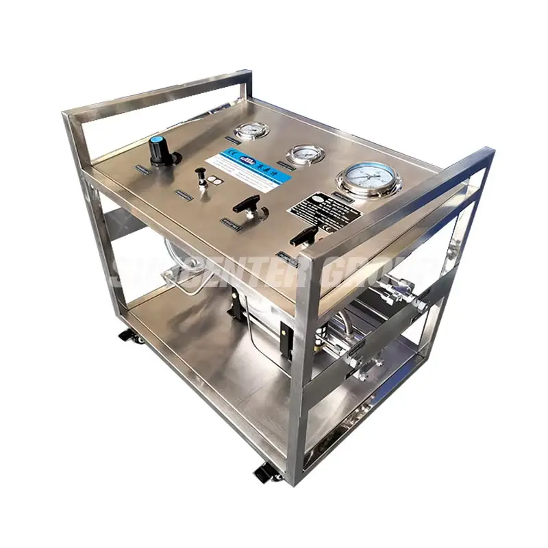Suncenter Customizable  High-Pr  sure Pneumatic Piston Pump Air-Driven    Filling       T  t Bench
