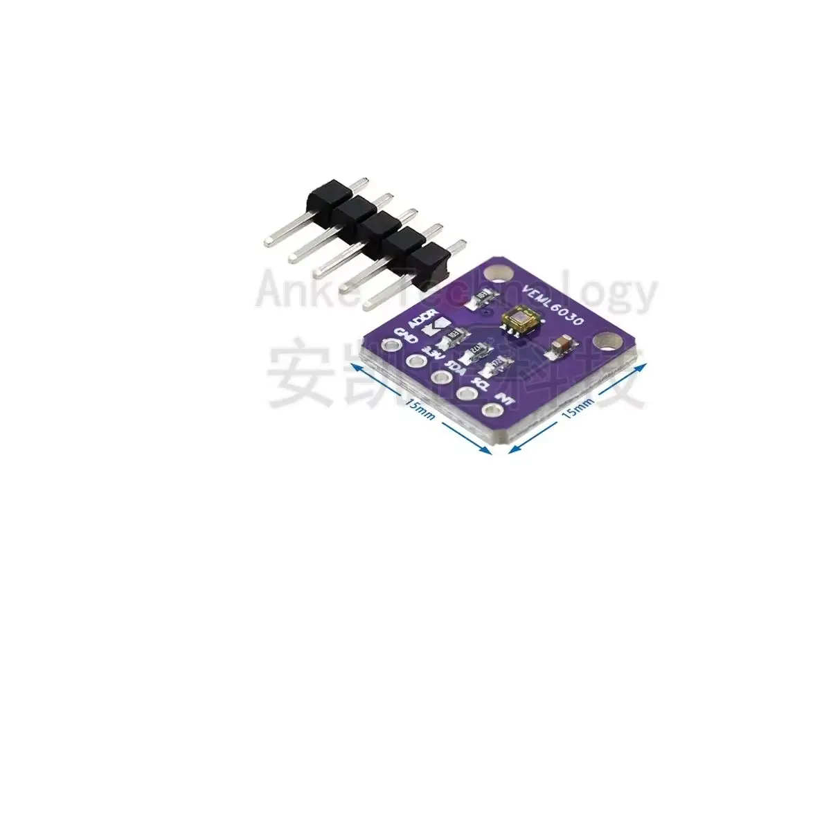 Ambient Light Sensor VEML6030 High‑Precision Ambient Light Electronic Sensor Module