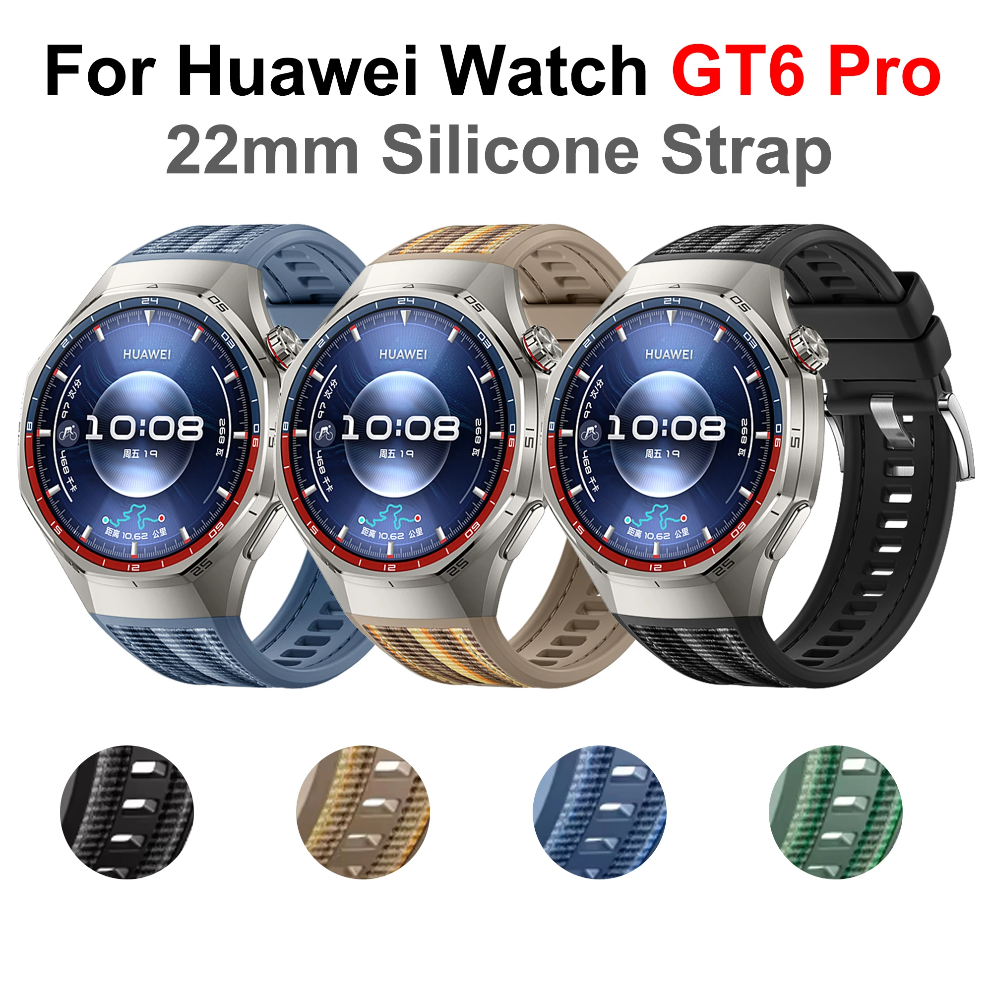 �y�Z�[�����zHuawei Watch GT 6 Pro�p�m�[�M���b�v�V���R���i�C�����X�g���b�v�AHuawei Watch GT6 Pro�p�������o�[�u���X���b�g�A22mm�X�g���b�v�icorrea�j