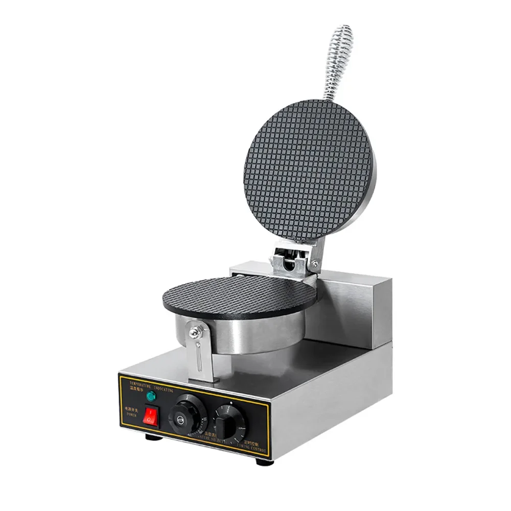 For Commercial Ice Cream Cone Making Machine Waffle Crust Machine Crispy Crust Cone Ice Cream Cone