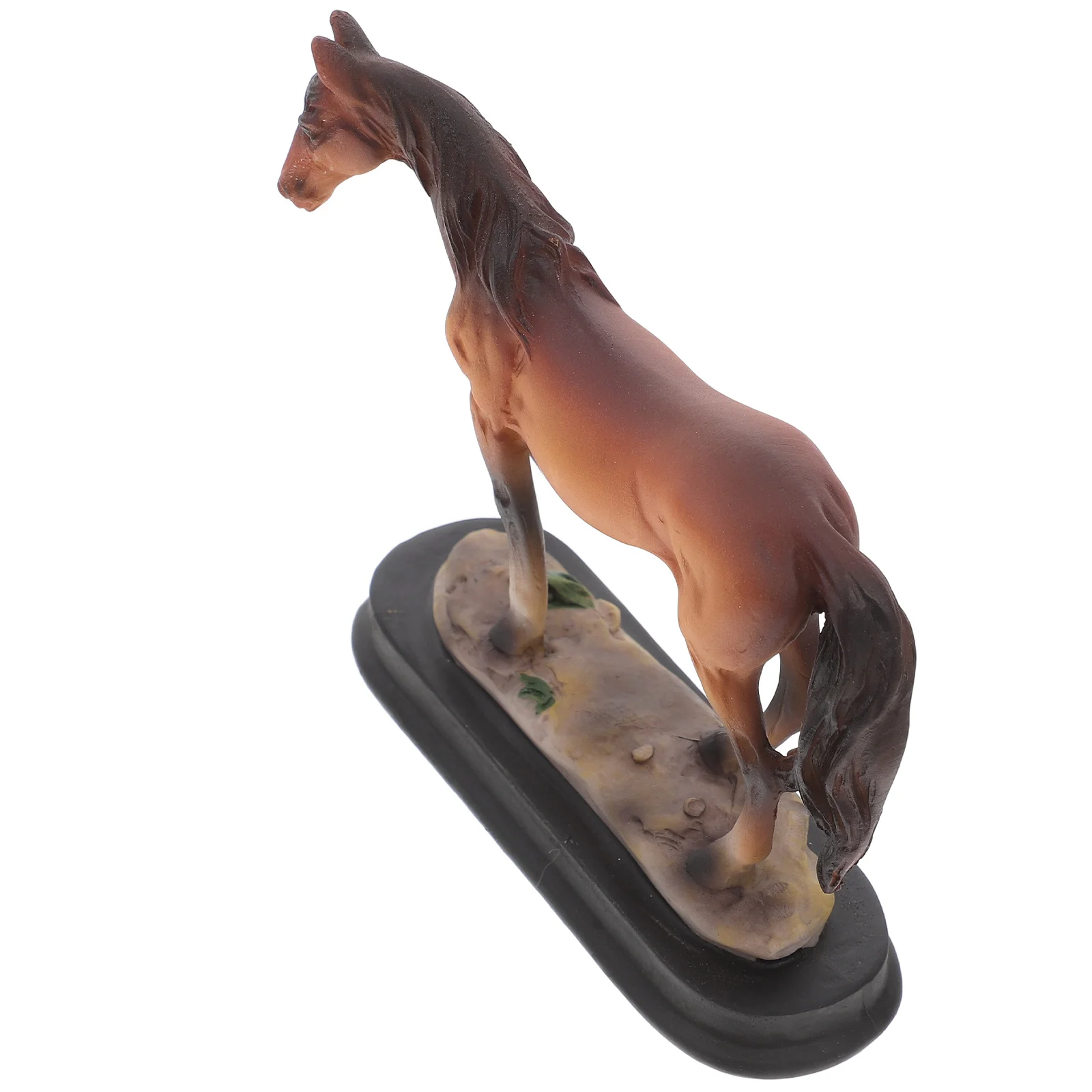 

Horse Resin Statue Home Decor Figurines Realistic Hobby Horse Desk Ornament Animal Sculpture Collectibles Gifts