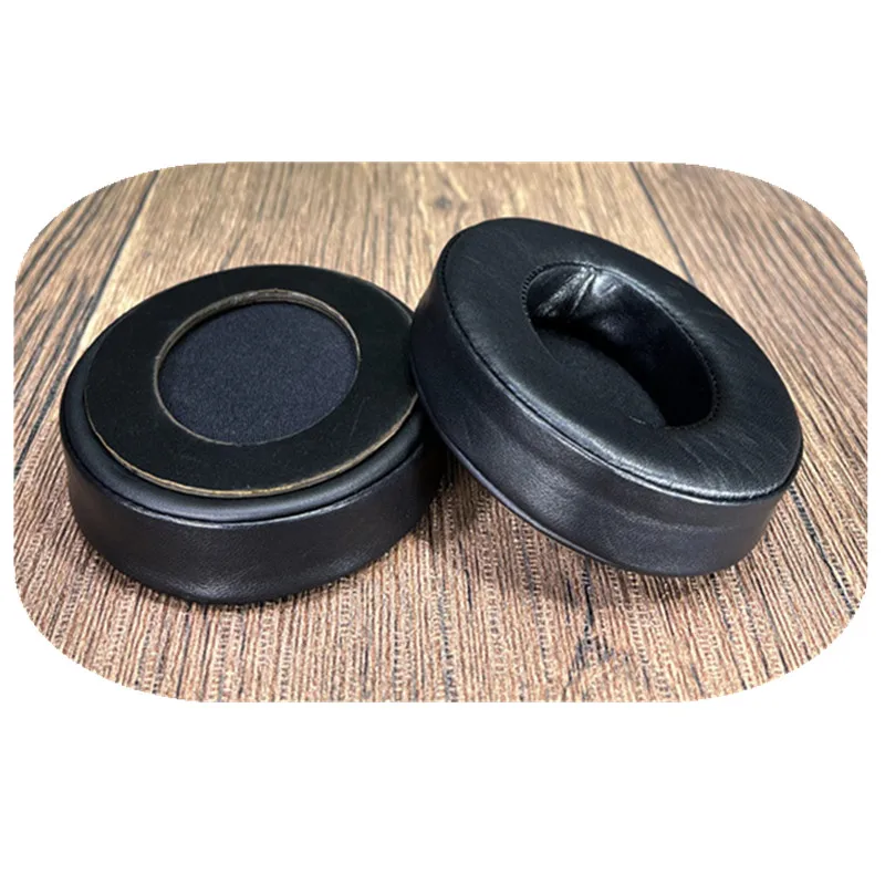 Copriorecchie in pelle di pecora per Sennheiser HD418 419 428 429 438 439 448 sostituzione cuffie 1 paio di paraorecchie per fascia