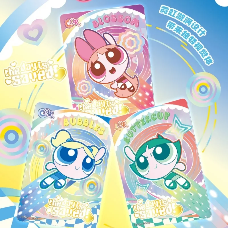 KAYOU Powerpuff Girls Collectible Cards 30 PCS Random