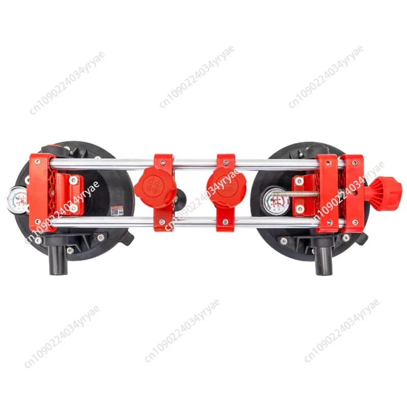 90 degree right angle splicing suction cup, tile plane tensioner, one-hand pressure gauge suction tool