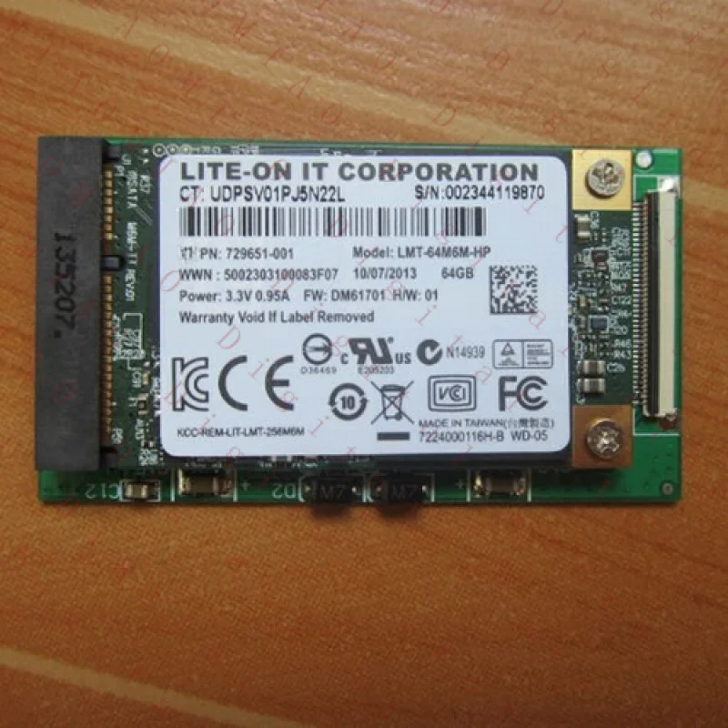 

RT For Toshiba 1.8-inch CE ZIF 64G 80G 128G SSD Solid State Drive 729651-001