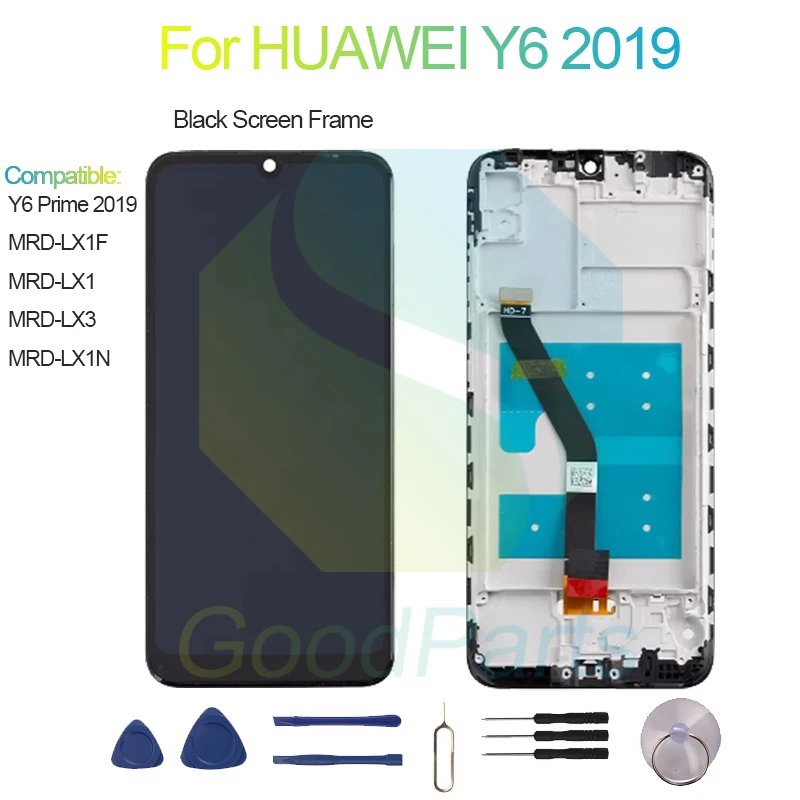 For HUAWEI Y6 2019 LCD Display Screen 6.09