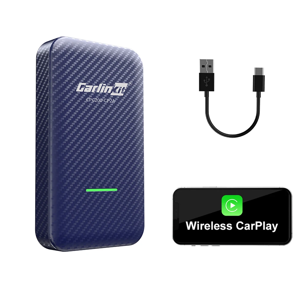 

Hot selling Carlinkit 4.0 Wireless Android Auto & Carplay 2 in 1 dongle 2023 tt mk2 radio w639 easy carplay portable for apply