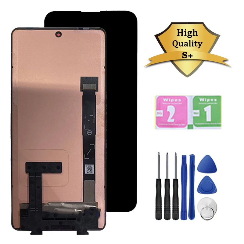 6.7“ AMOLED For Motorola Edge 20/20 pro LCD Touch Screen Digiziter Assembly For Motorola Edge 30 pro LCD Edge X30 Display