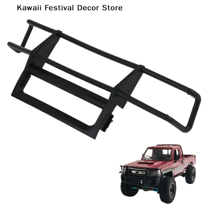 【K】Heavy Duty RC Crawler Front Bumper With Anti Collision Design Perfect For 1/10 Scale Off Road RC Truck Modification