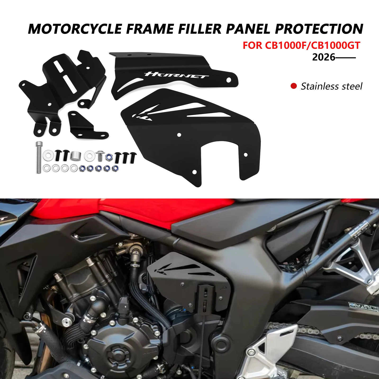 

For CB1000F CB1000GT 2026 NEW Motorcycle Gear Shift Assistant Lever Sensor Guard Frame Infill Panels Protector