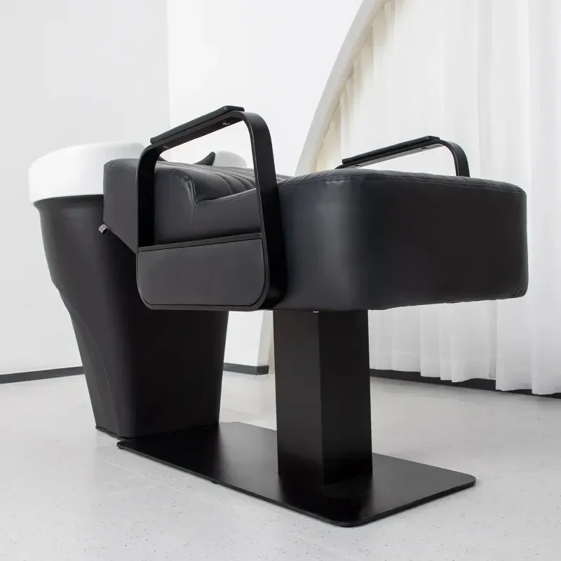 Equipment Japanese Shampoo Sink Treatment Put on Makeup Head Spa Bed Shampoo Chair Basin Barber Cama Champú Trendy Furniture - Image 4