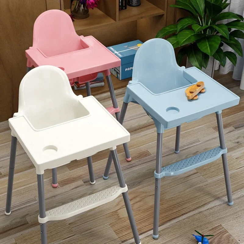 Chaise de salle à manger réglable pour enfants, table et chaise stables pour bébés et tout-petits, chaise haute pour manger, chaise Lauren