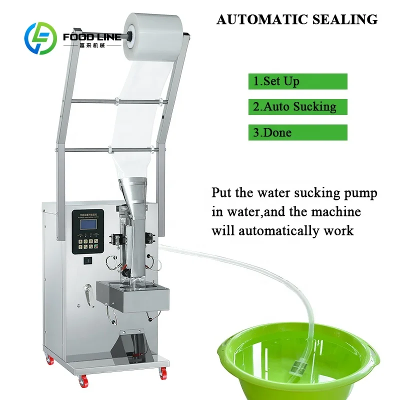 Automatic Liquid Packaging Machine For Pure Water Popsicle Tube Milk Filling Sachet Equipment