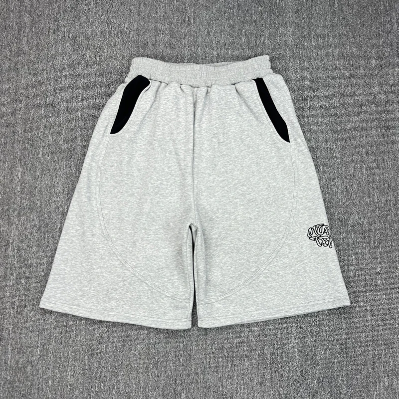 

Summer Fashion New Mertra Shorts Classic Logo Embroidery Elastic Waist Sports Shorts Trend Contrast Color Men's Streetwear