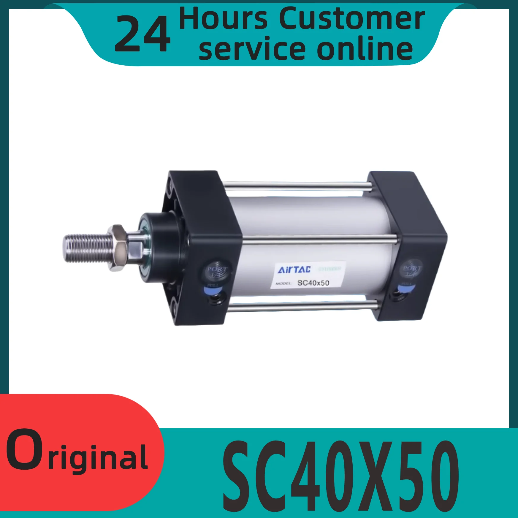 

Совершенно новый оригинальный стандартный цилиндр SC40X50 SC40X25 SC40X75 SC40X100