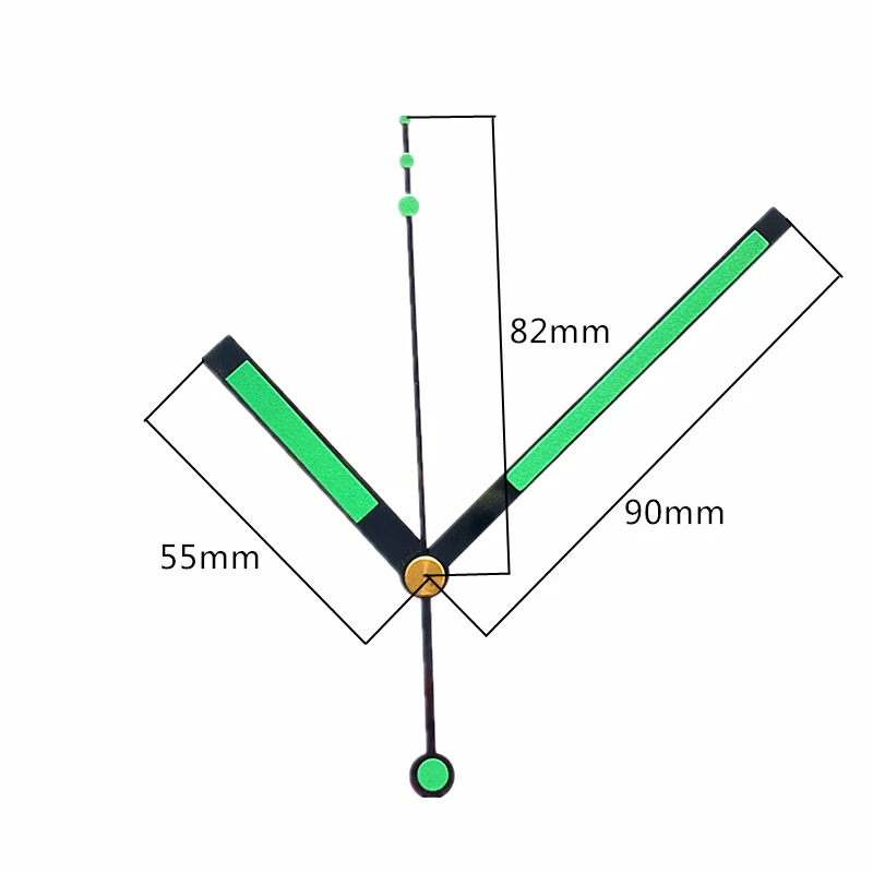 Clock Hands Quartz Mechanism Wholesale DIY Machinery and Needles Clockwork Long Spindle Mechanisms Room Decorations