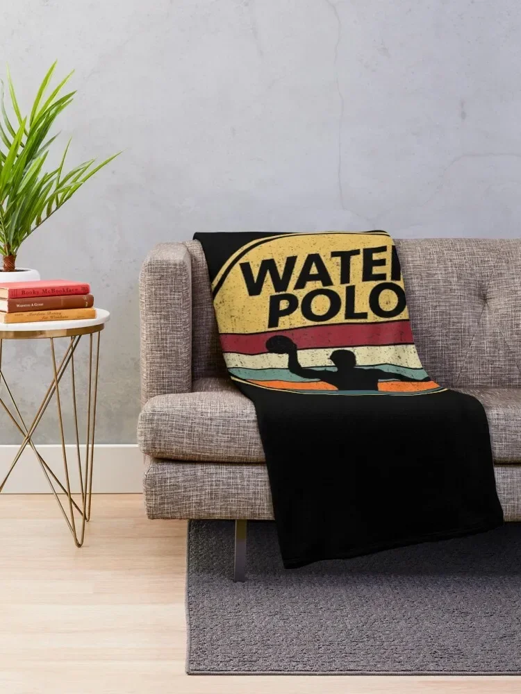 Retro Water Polo Vintage H2 Polo Waterpolo Throw Blanket manga Hairys Blankets