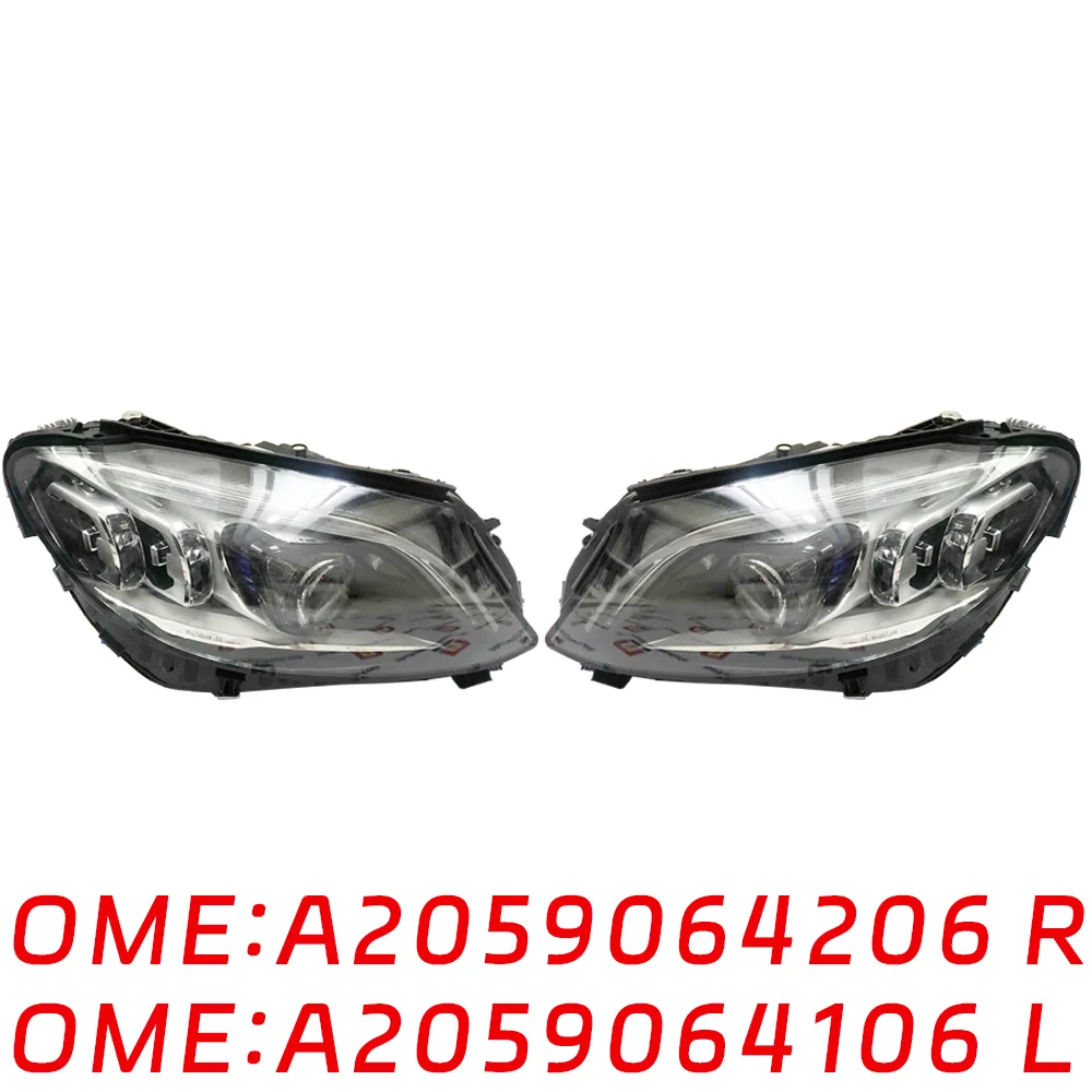 

Suitable for Mercedes Benz W205 C300 C200 C350 C400 lighting Left right LED Headlamp A2059064106 A2059064206 auto parts