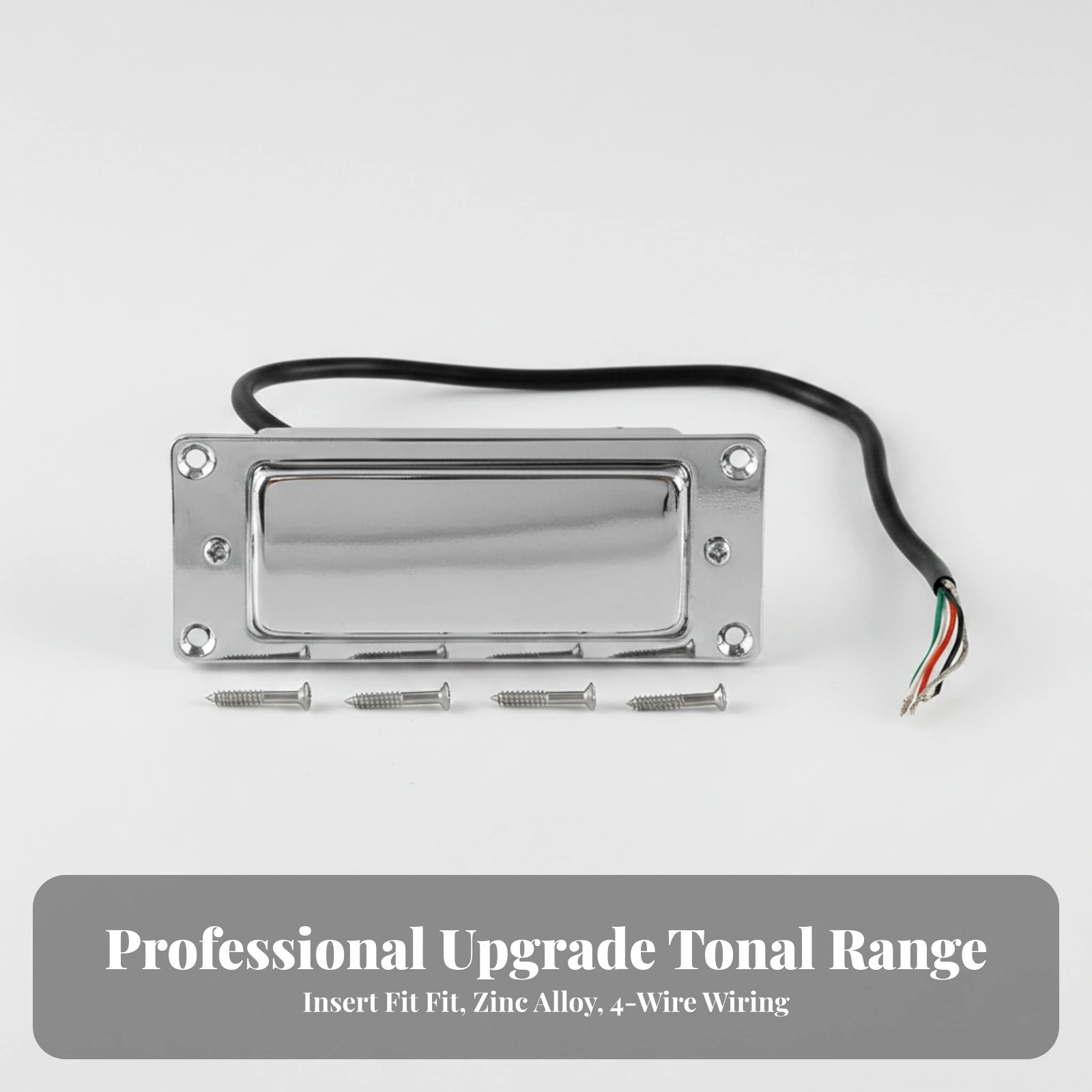 twinHumbucker Pickup Robust Electric Guitar Pickup Humbucker with Mounting Screws Smooth Warm for Luthier