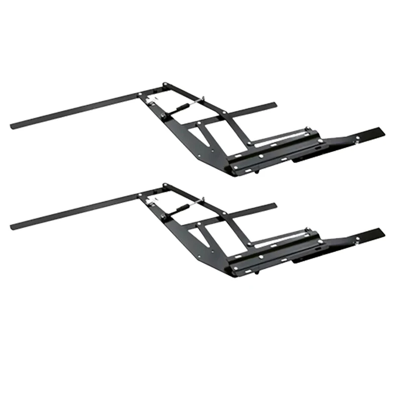 Heavy duty hydraulic storage bed lifting mechanism 85 kg weight capacity Foldable gas hinge lifting frame