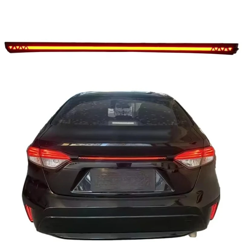 

LED Trunk Lid Light For Toyota Corolla 2019 - 2024 Rear Through Taillights Reflector Turn Signal Tail Brake Warning Lamp