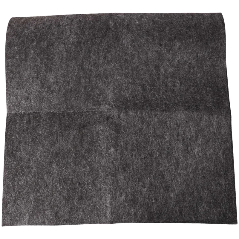 Excellent-Speaker Cloth Car Subwoofer Box Polyester Fiber Sound-Absorbing Board Clothes Anti-Seismic Blanket Felt Gray