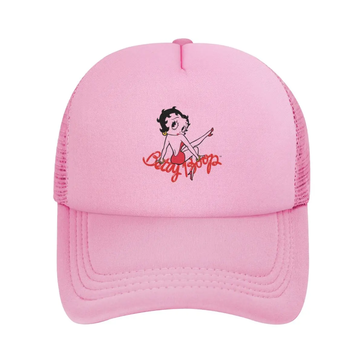 Cartoon Girl Bettys Mesh Baseball Caps Snapback Fashion Baseball Hats Breathable Casual Casquette Outdoor Unisex