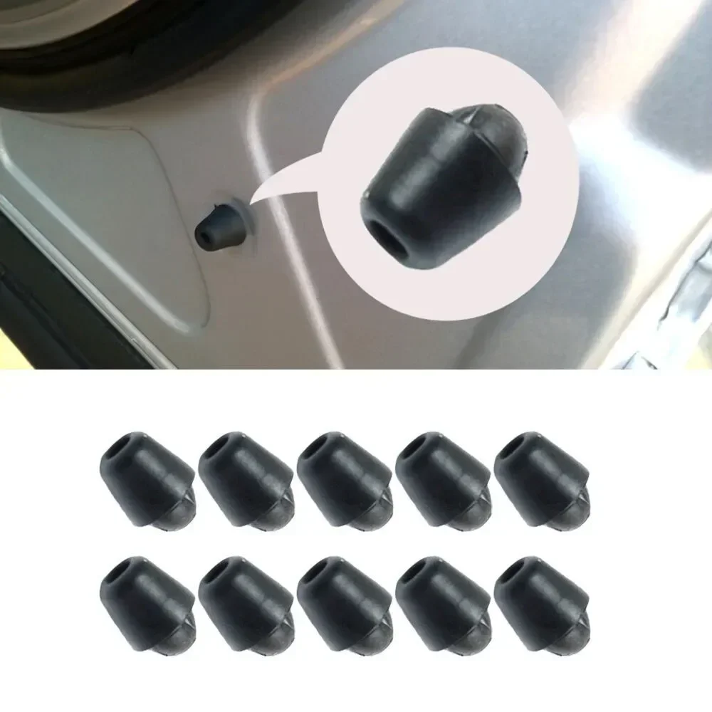 FINDME 10 Pcs/set Black Rubber Car Bumper Door Overslam For Hyundai KIA K3 K4 K5 Elantra Accent Tucson 8219128010 NEW